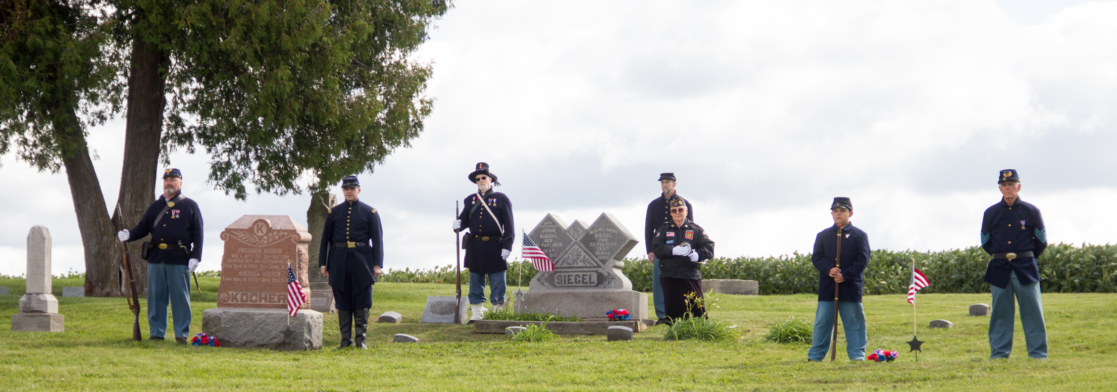 Van Vechten Cemetery Monument Dedication
