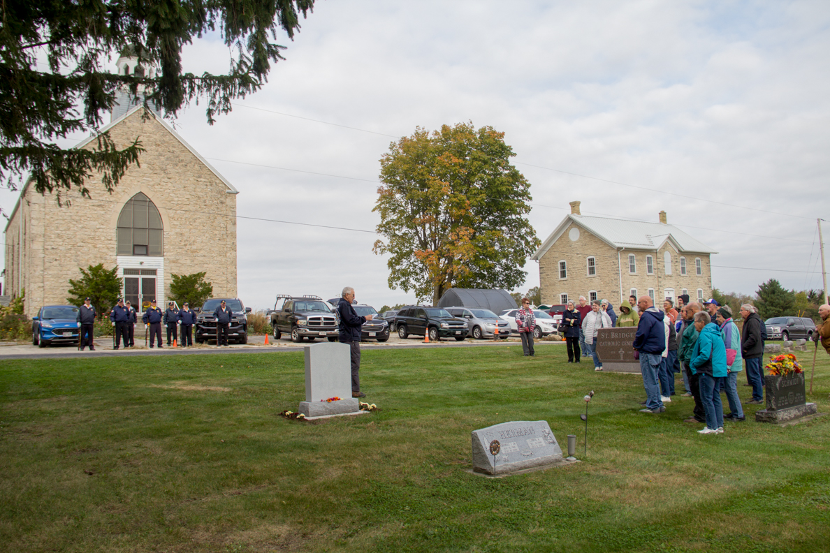 St. Bridgets Cemetery Monument Dedication
