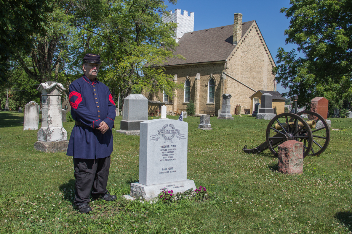 Friedens/Peace & Last Home Cemetery Monument Dedication