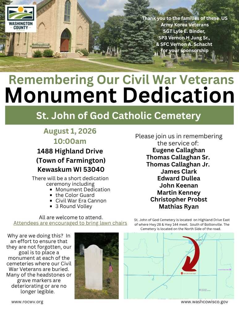St. John of God Catholic Cemetery Flyer